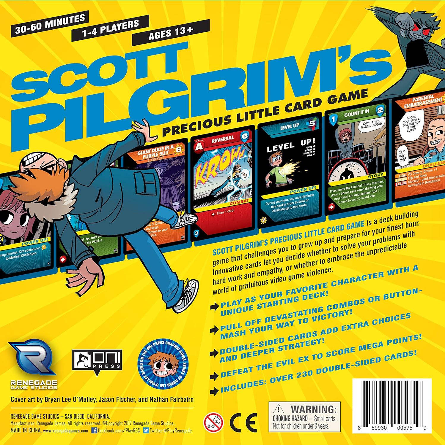 Scott Pilgrims Card Game (USED)