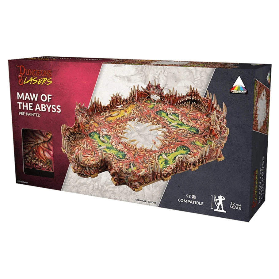 Dungeons & Lasers: Pre-painted: Maw of the Abyss