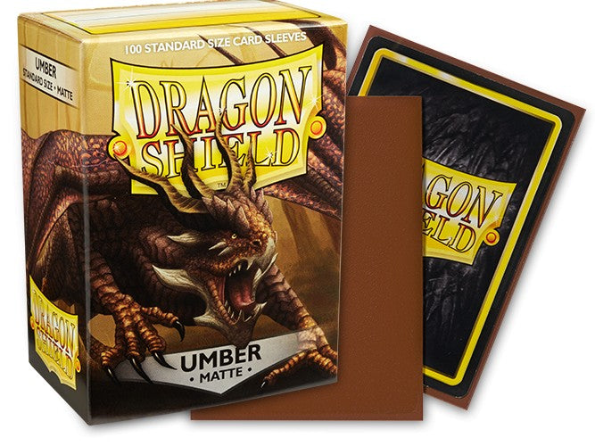 Dragon Shield Sleeves: Standard Matte - Umber 100CT