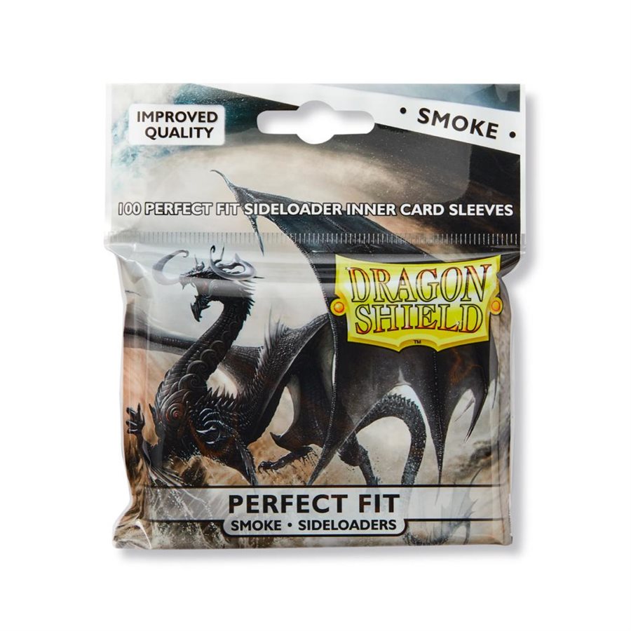 Dragon Shields Perfect Fit: (100) Side-Loading Smoke