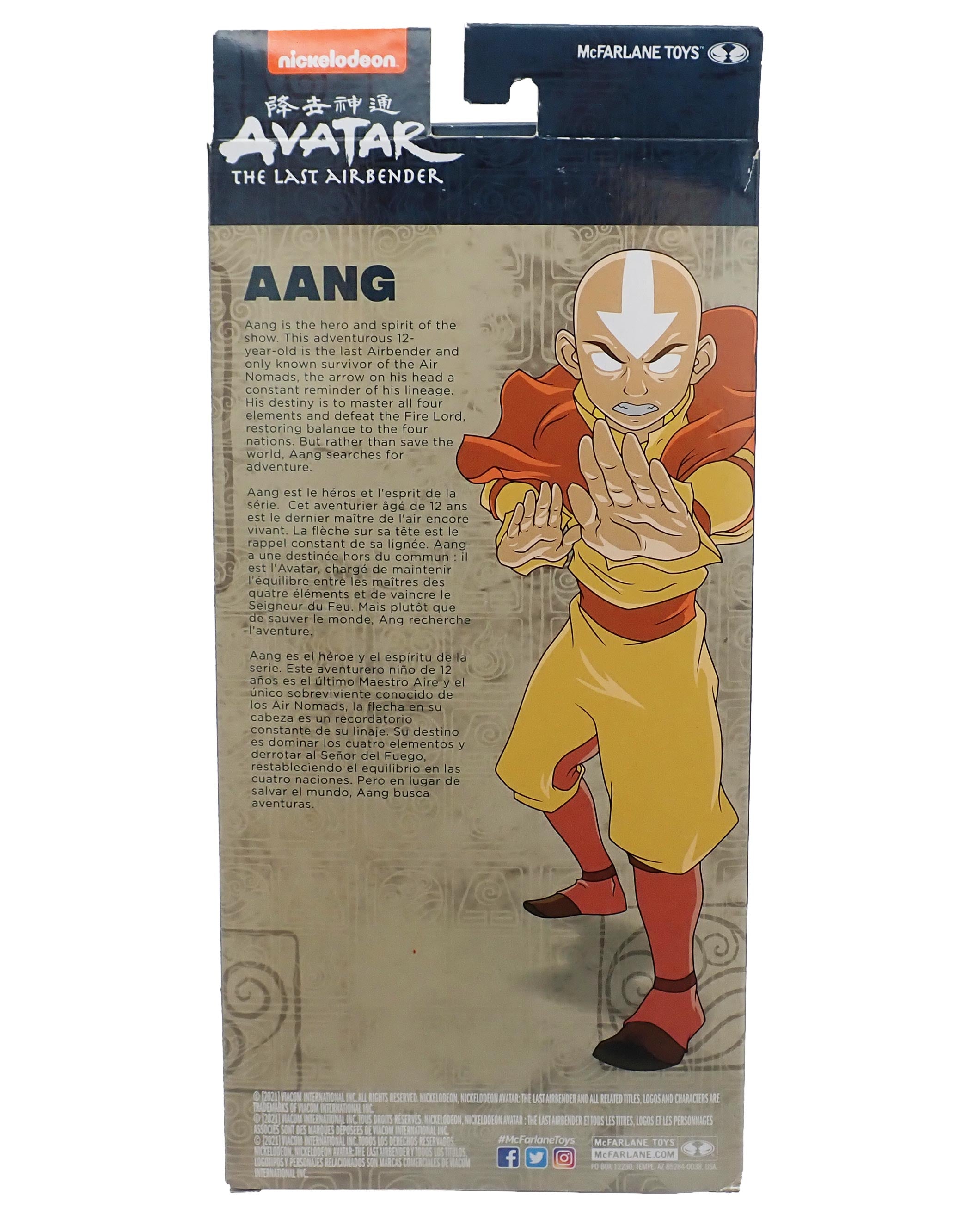 Aang (Gold Label) - McFarlane Toys Figure [Pre-Owned]