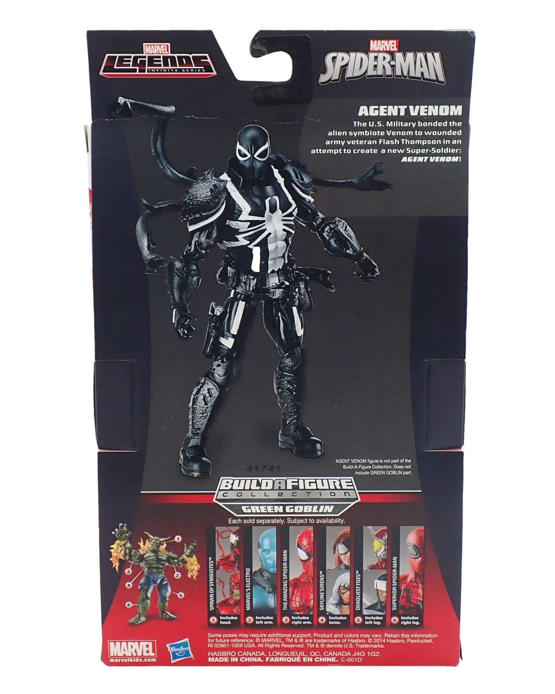 Agent Venom - Marvel Legends Infinite Series [Pre-Owned]