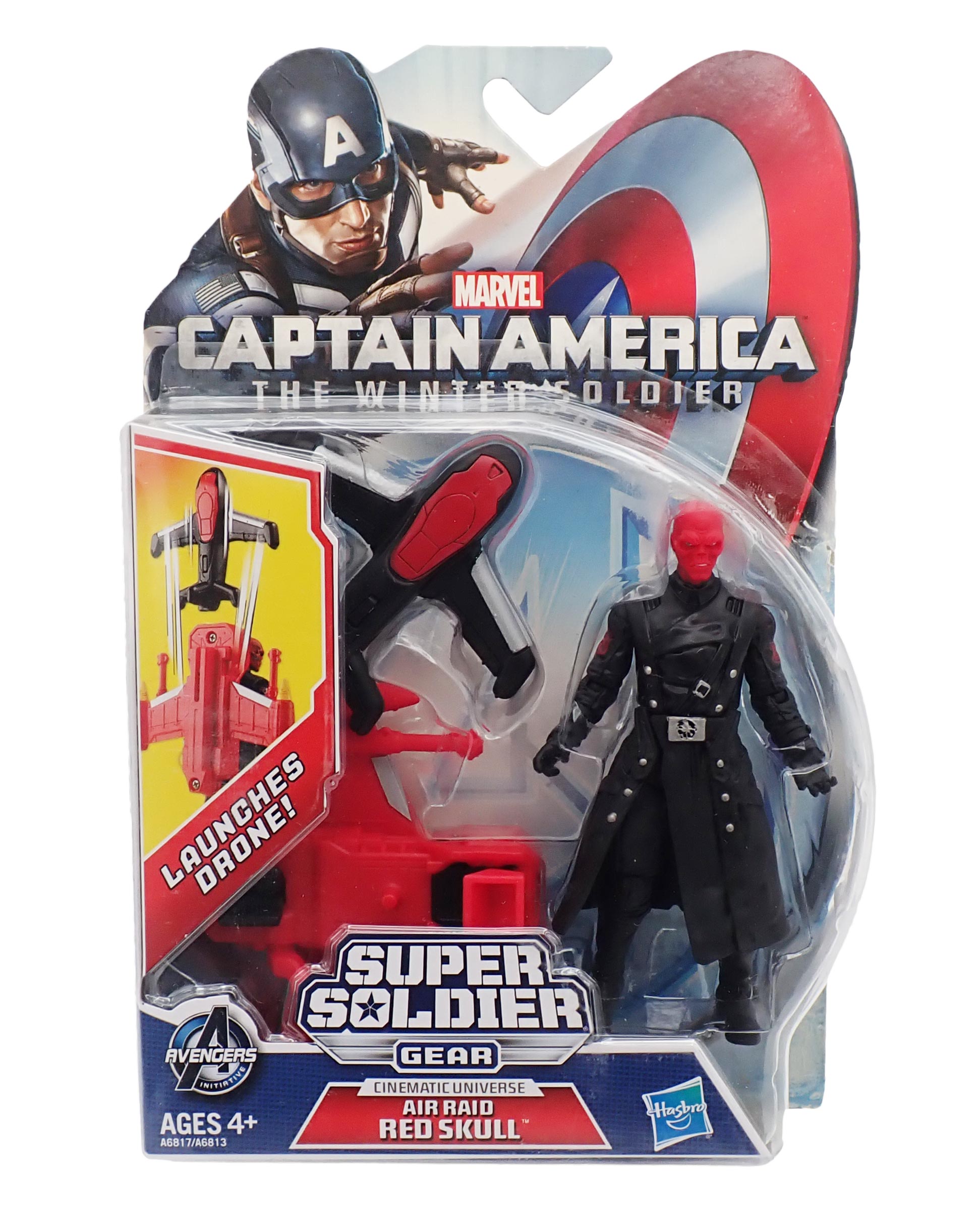 Air Raid Red Skull - Super Soldier Gear Figure [Pre-Owned]