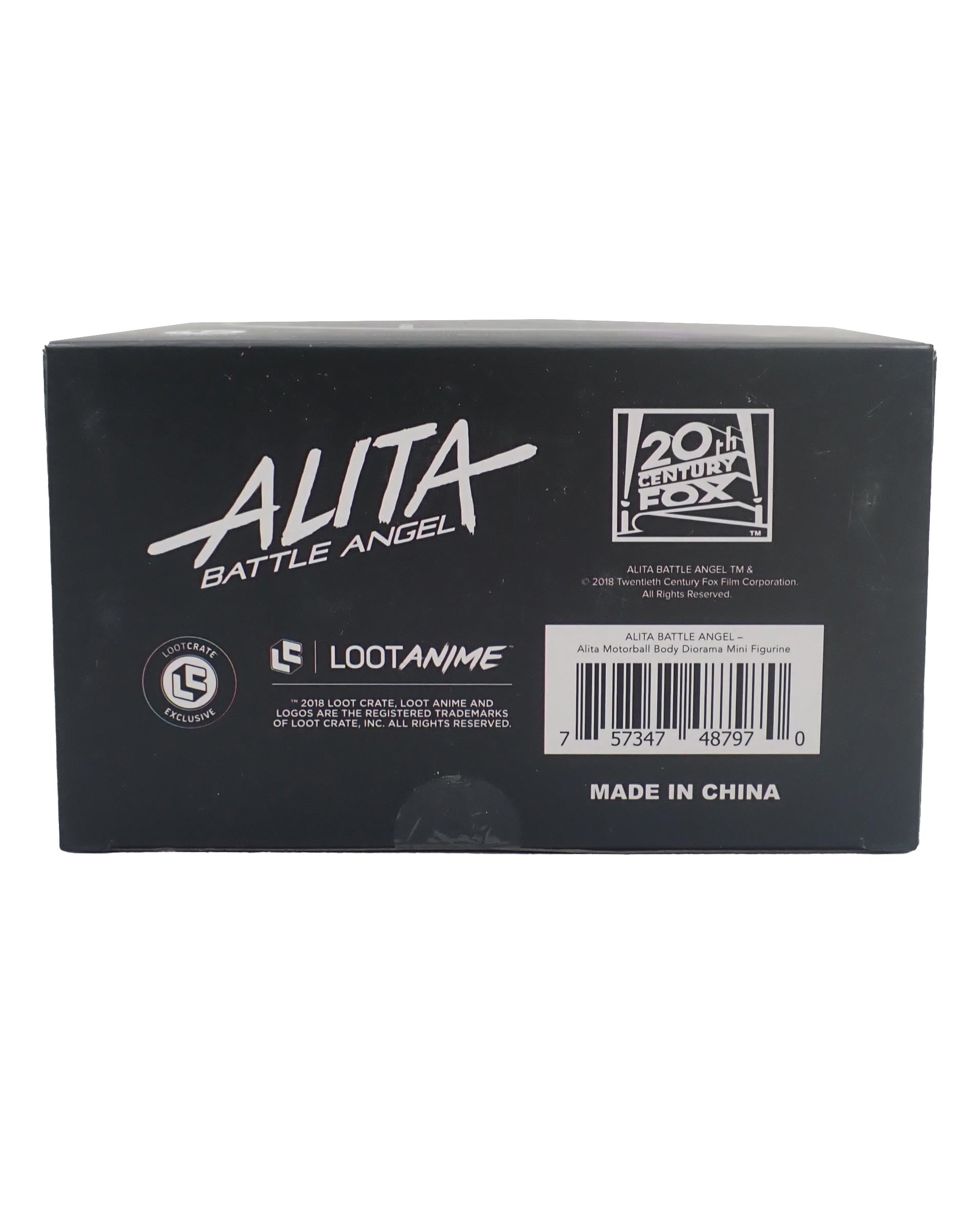 Alita Motorball Diorama - Loot Crate Mini Figurine [Pre-Owned]