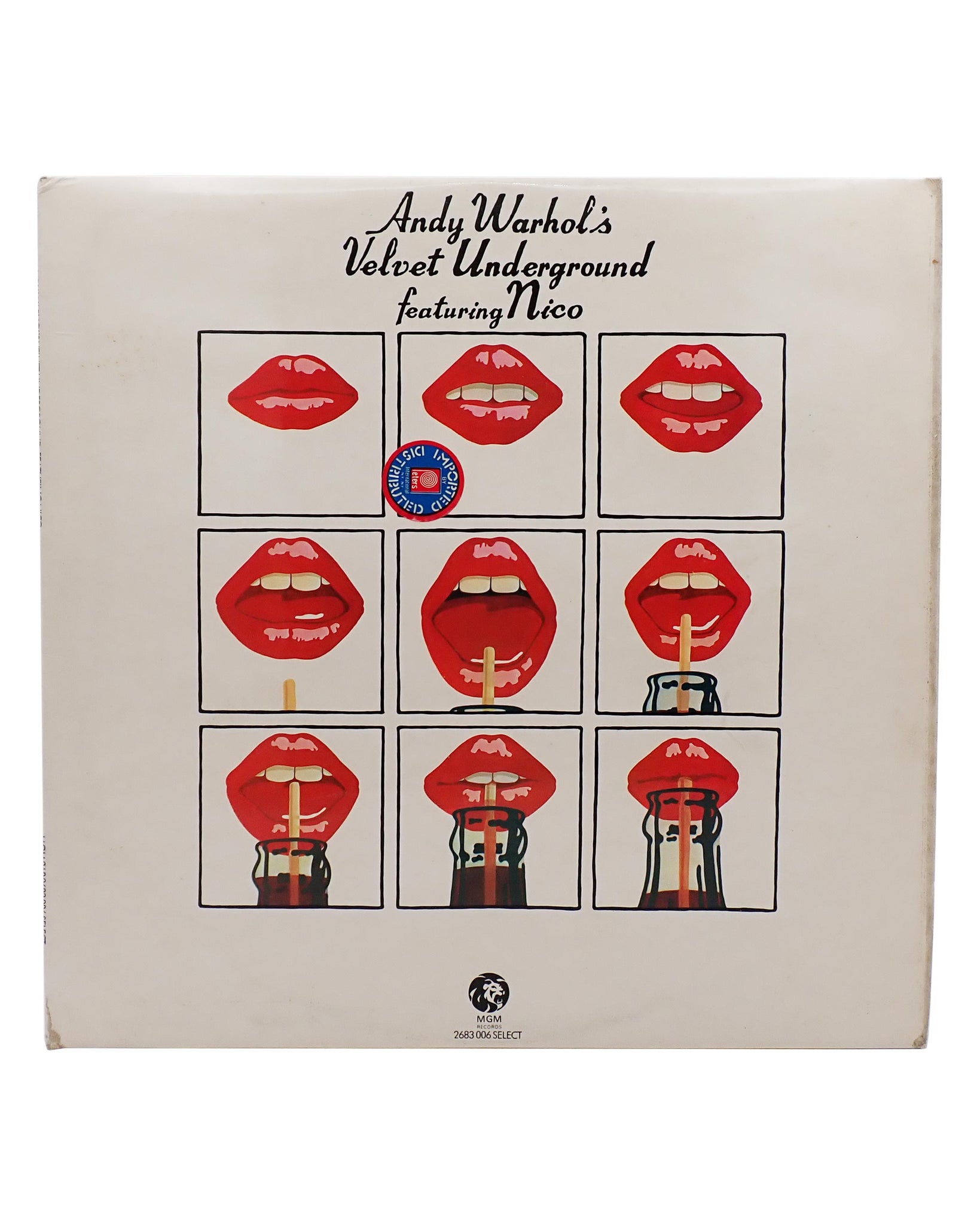 Andy Warhol's Velvet Underground Featuring Nico - Vinyl – Infinity