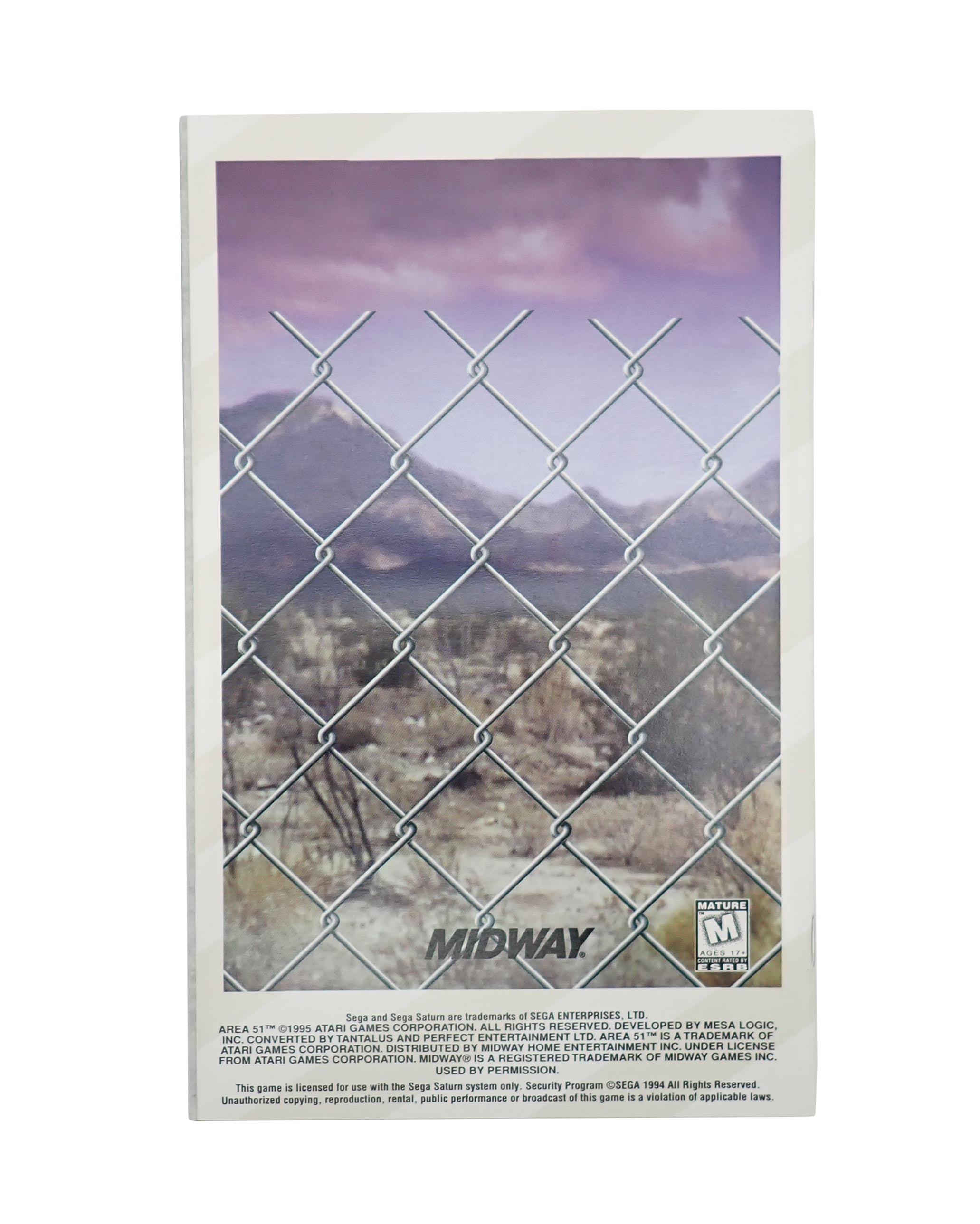 Area 51 [Loose] - Saturn