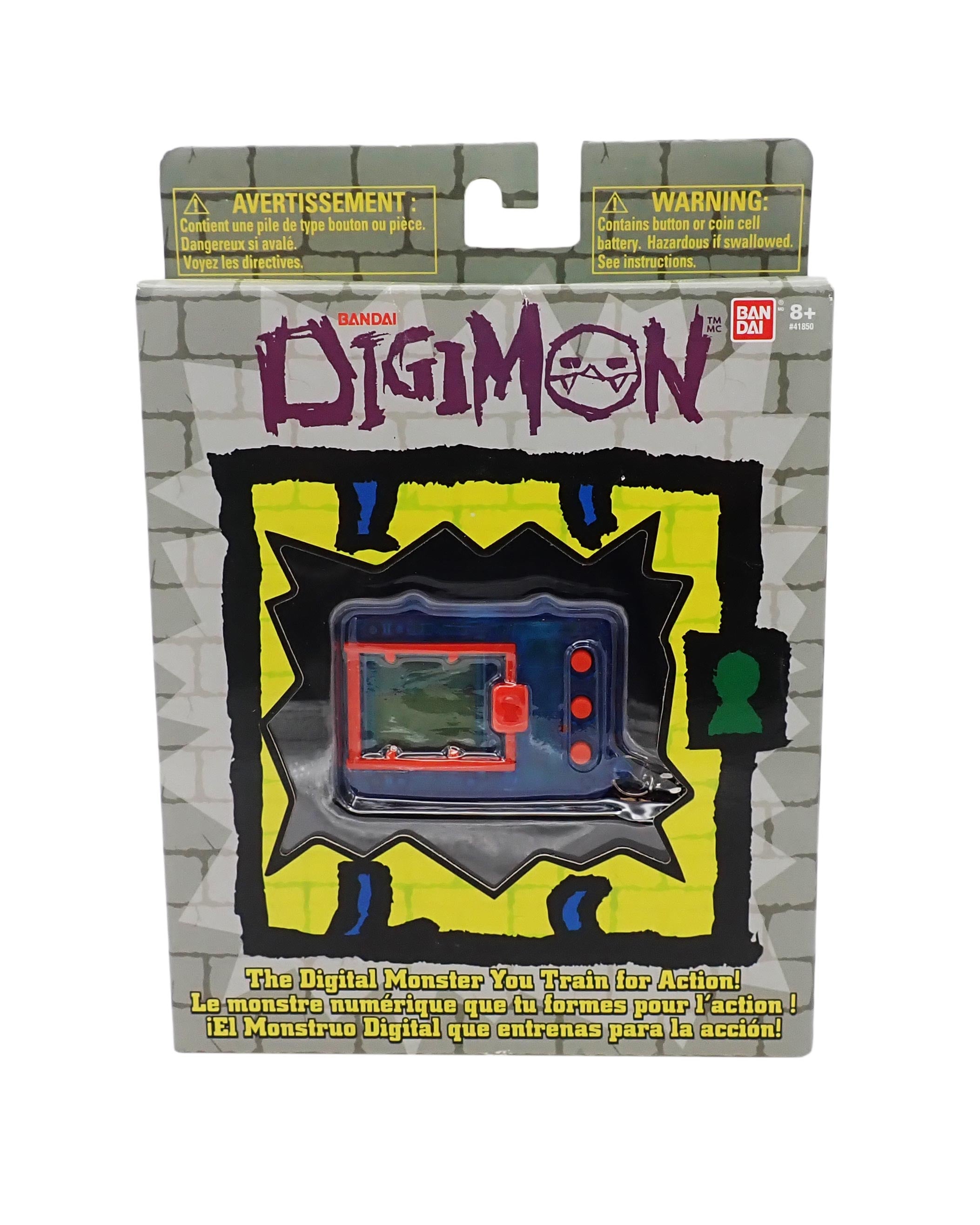 Bandai Digimon Tamagotchi (Translucent Blue) [Pre-Owned]