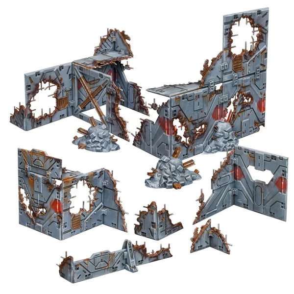 Terrain Crate Sci-Fi Terrain: Sci-Fi Terrain: Battlefield Ruins
