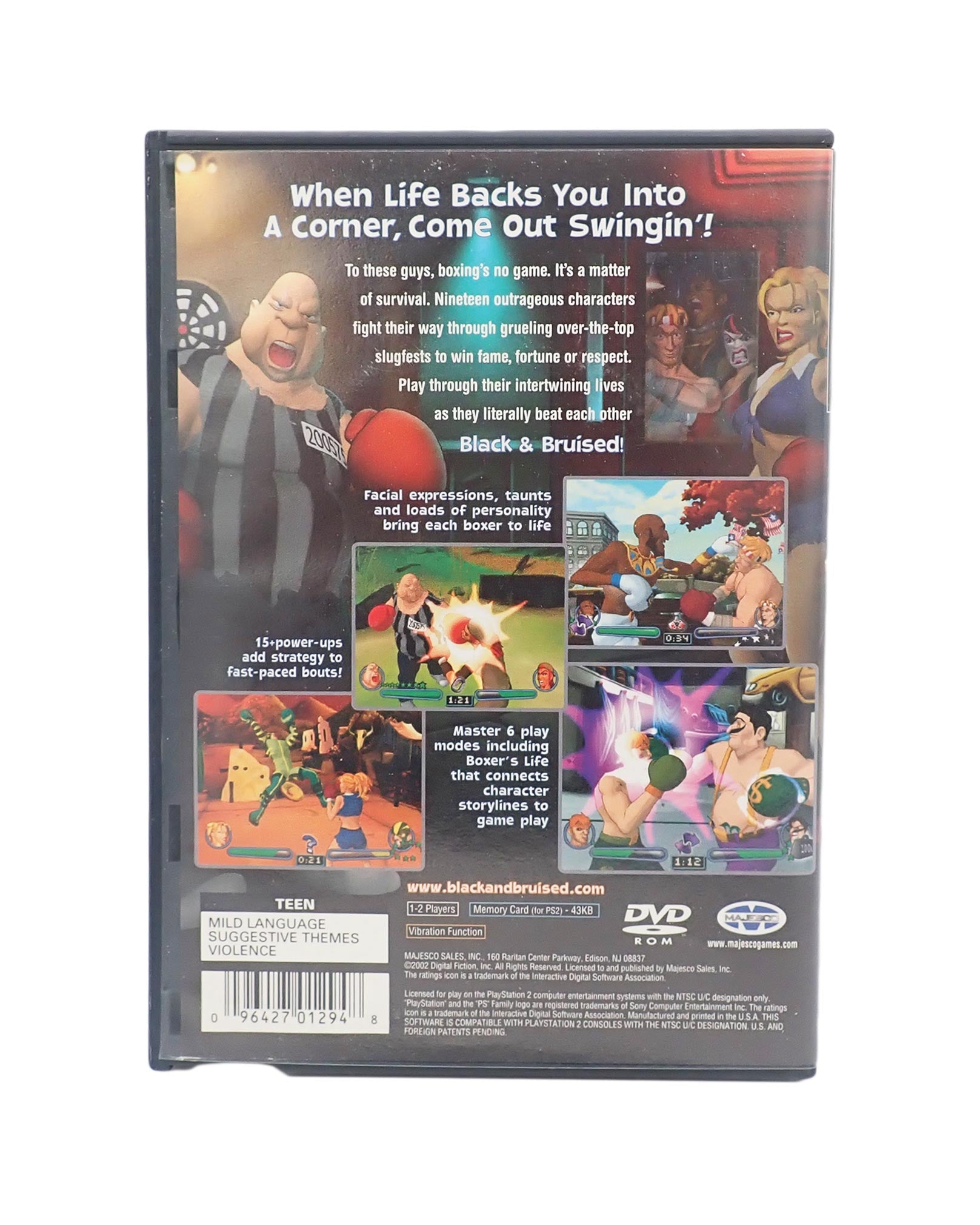 Black & Bruised - PS2