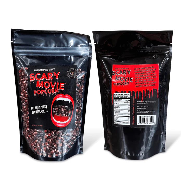 Scary Movie Popcorn - Bloody Red Popcorn Kernels