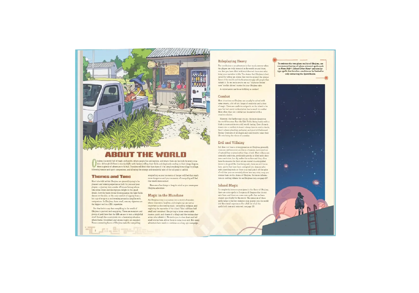 Obojima Tales From The Tall Grass: A 5E Campaign Setting