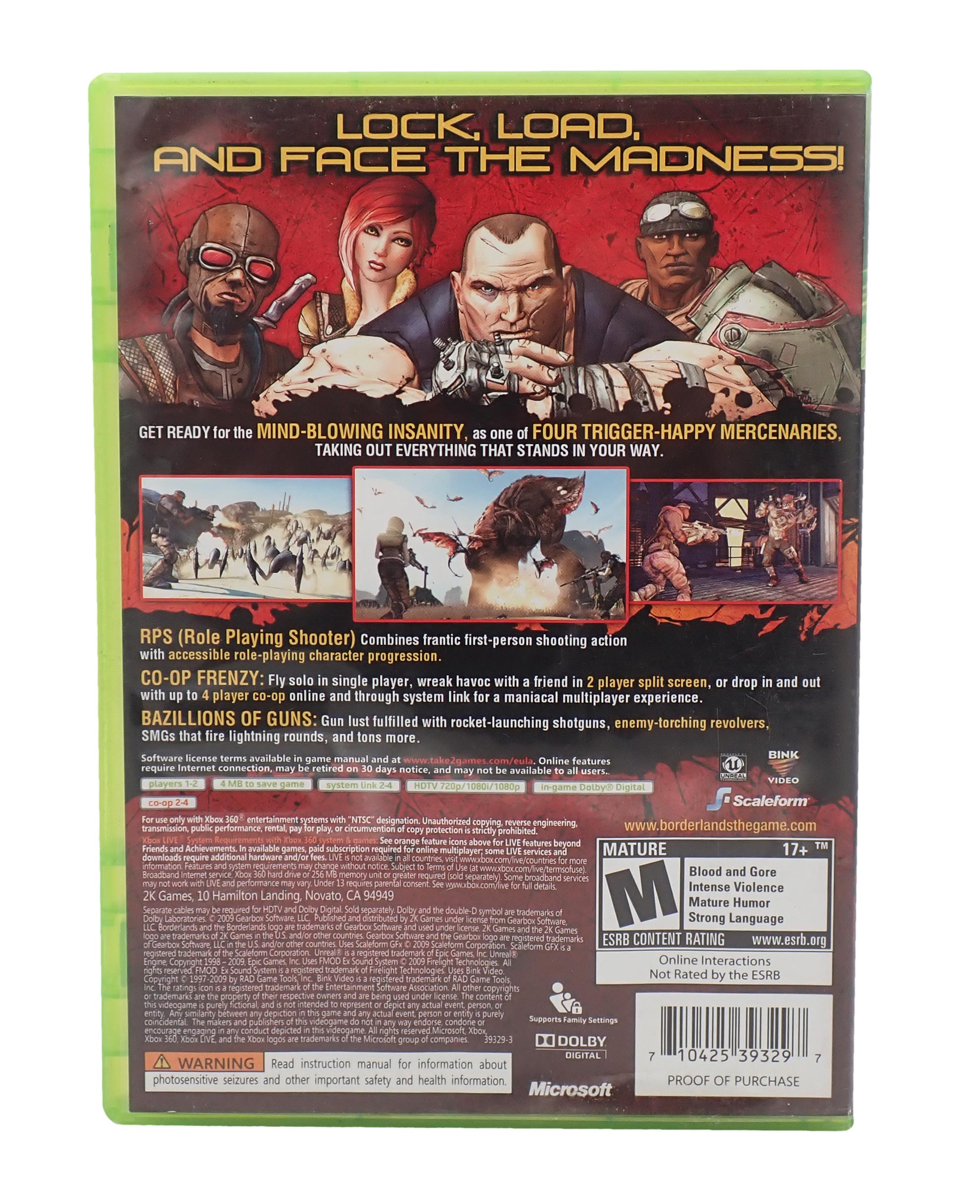 Borderlands - Xbox 360