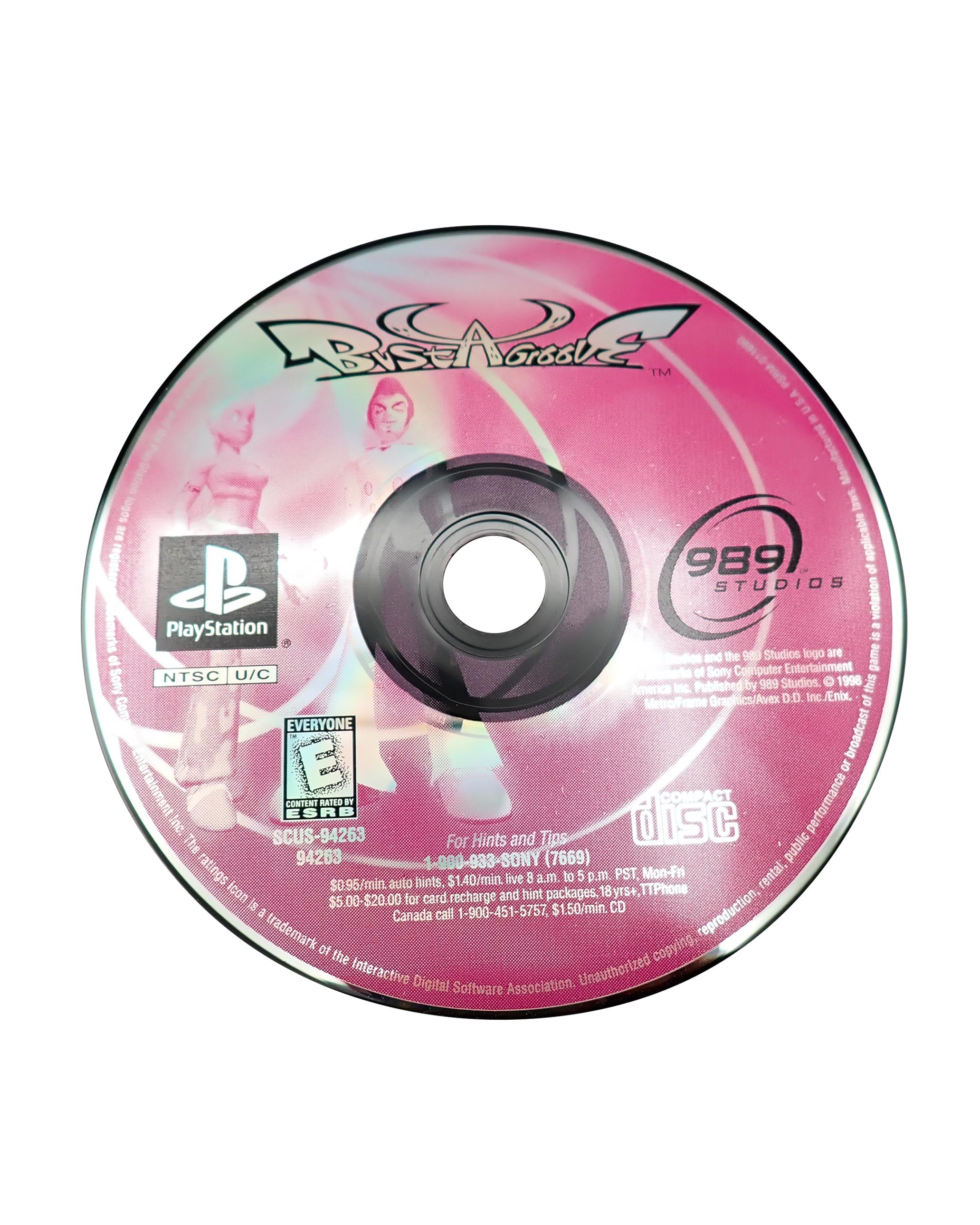 Bust A Groove [Loose] - PS1