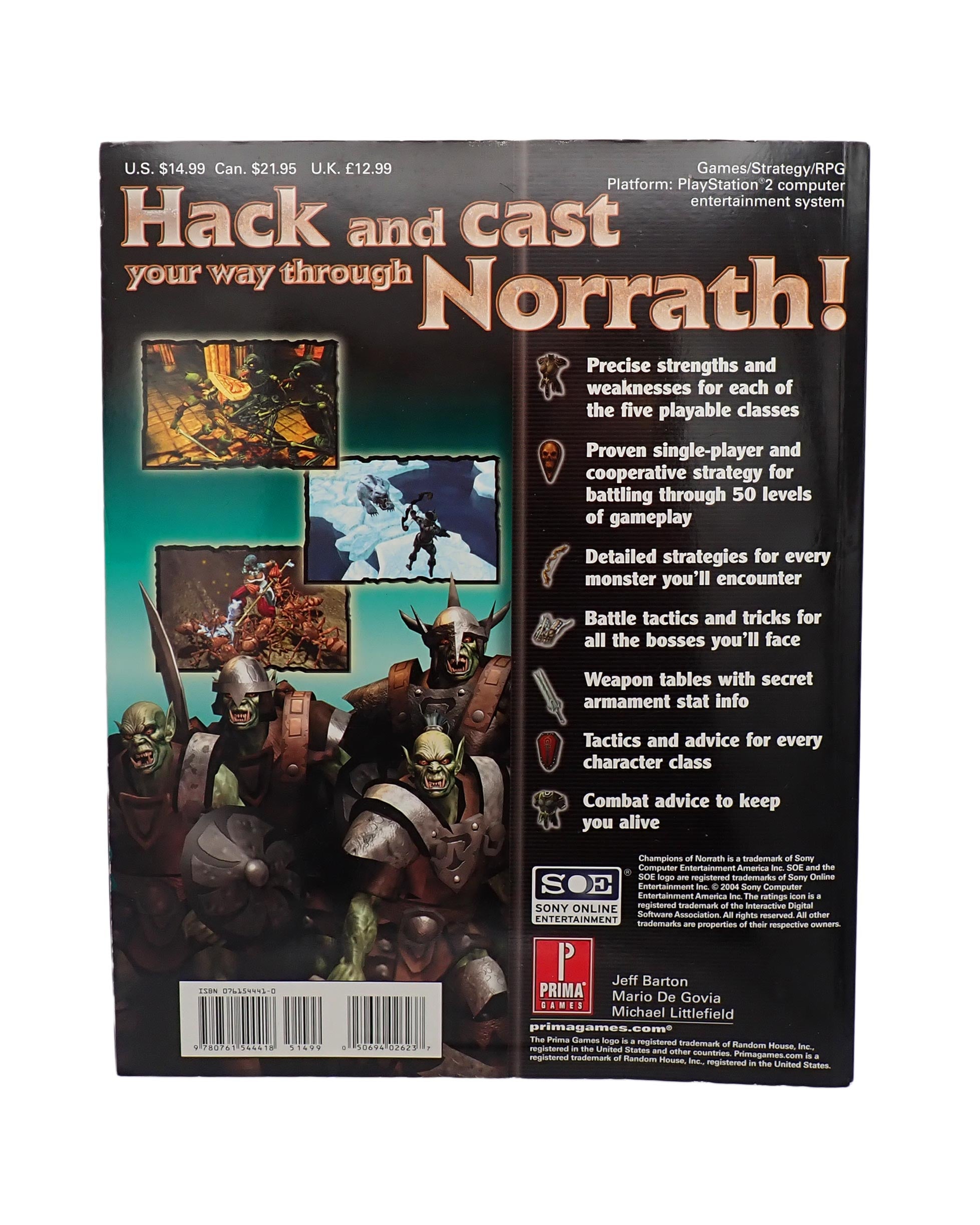 Champions of Norrath Official Strategy Guide [Pre-Owned]
