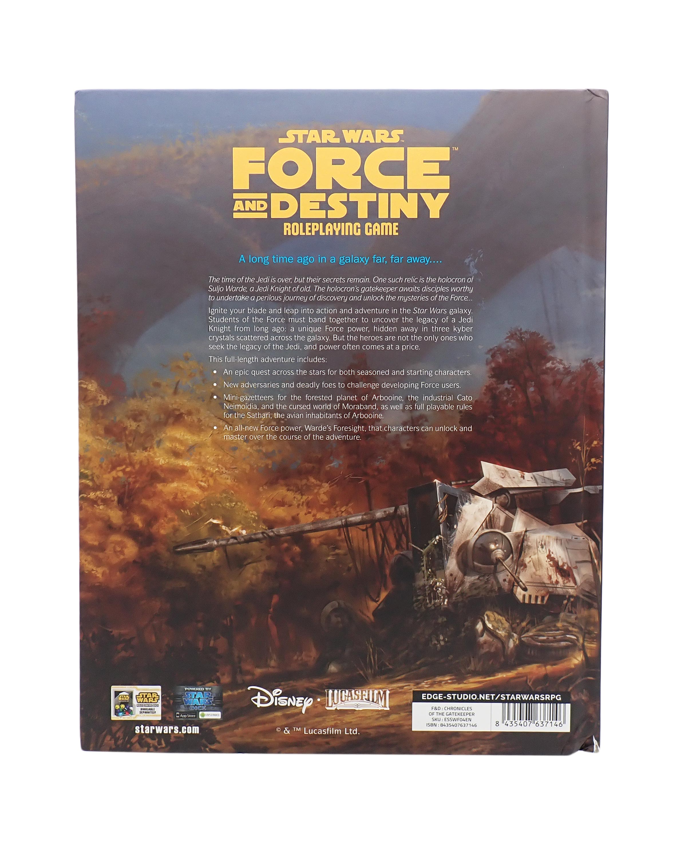 Chronicle of the Gatekeeper - Star Wars: Force and Destiny [Pre-Owned]