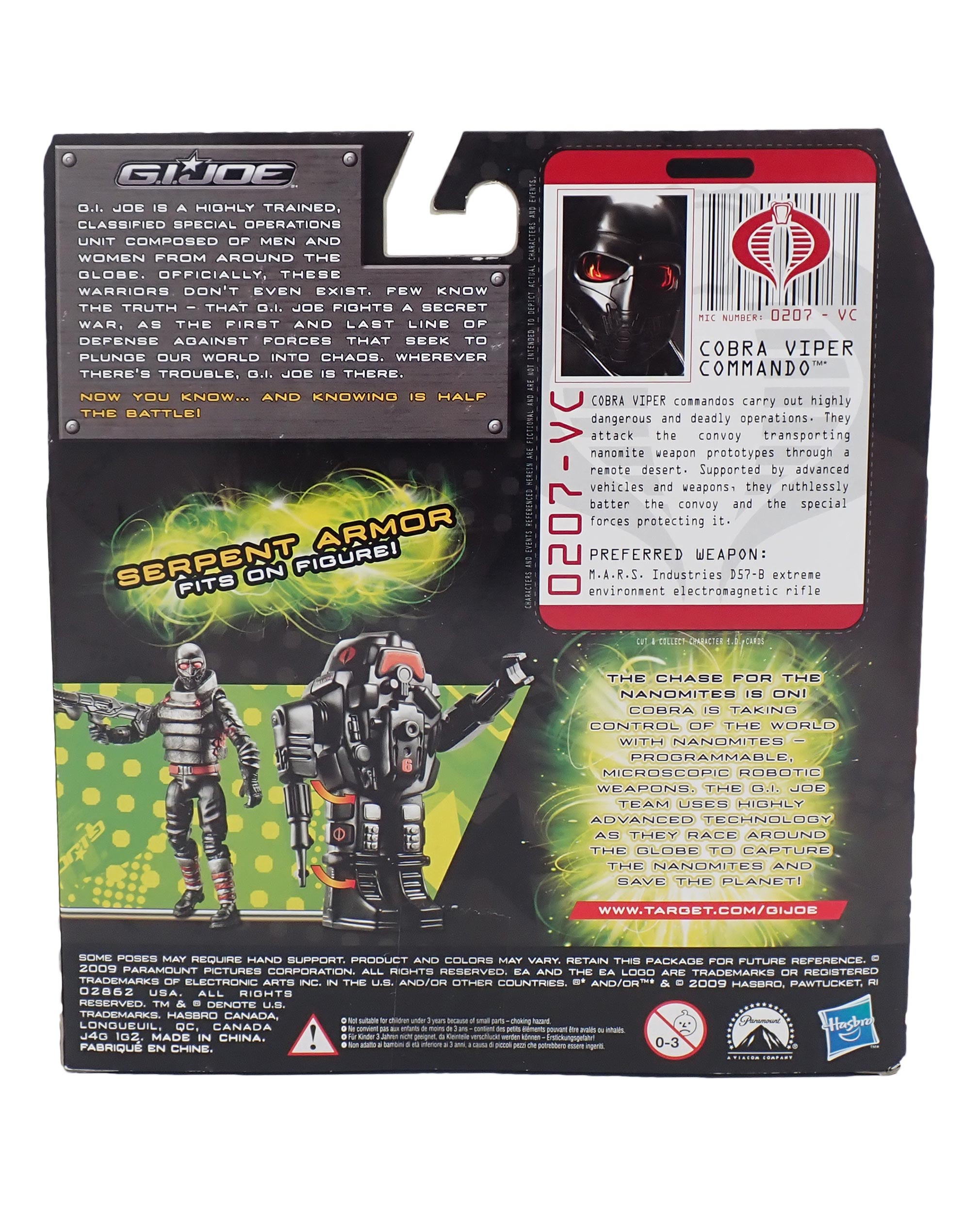 Cobra Viper Commando - G.I. Joe The Rise of Cobra [Pre-Owned]