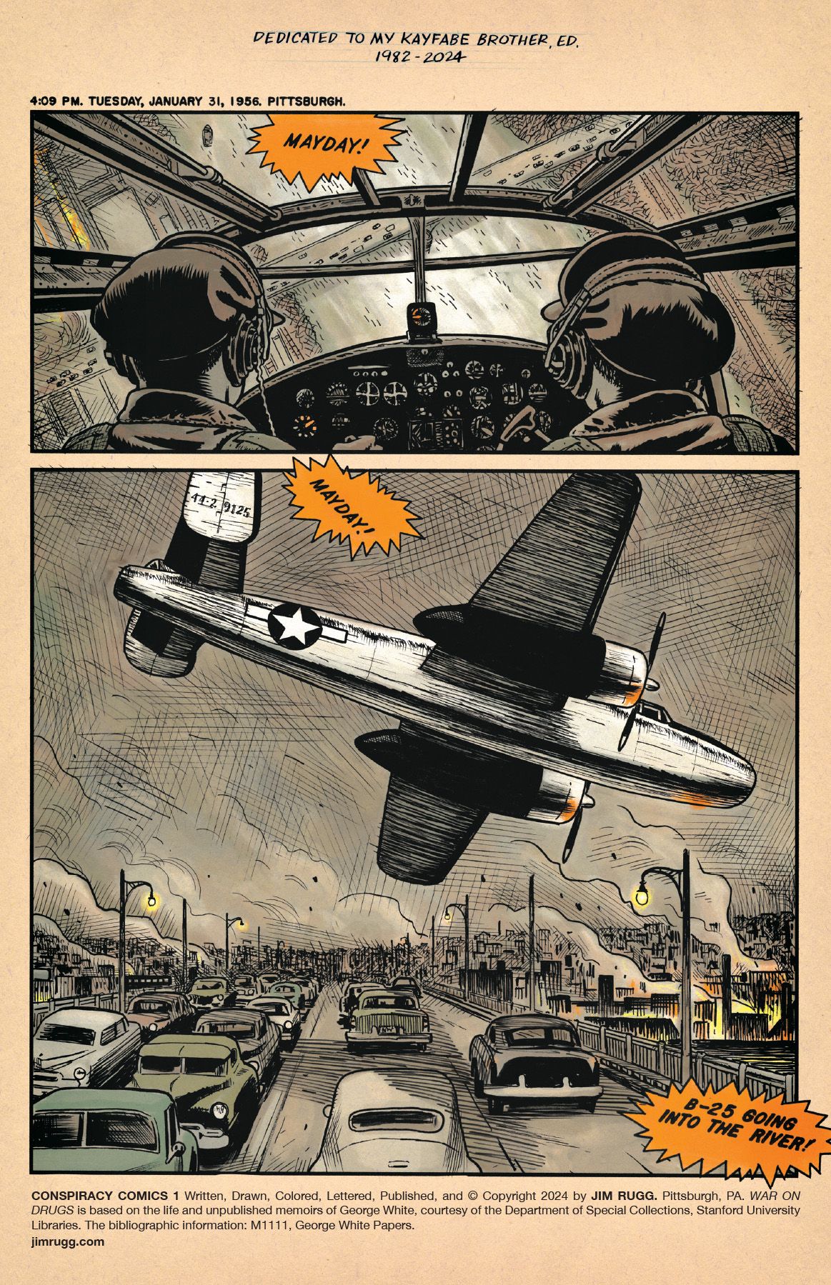 Conspiracy Comics 1 by Jim Rugg