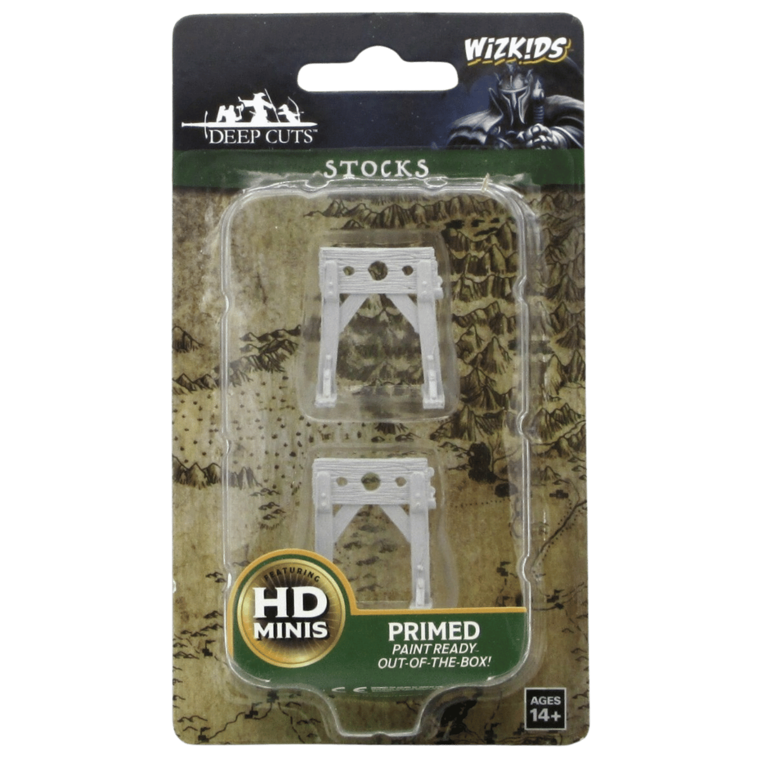 Wizkids Deep Cuts Unpainted Miniatures: Stocks