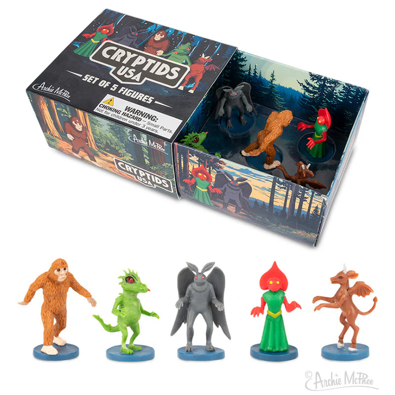 Cryptids USA Creature Playset - Set of 5