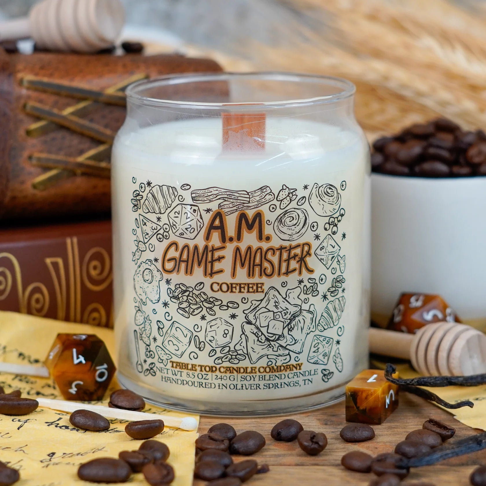 A.M. Game Master - 8.5 oz. Candle