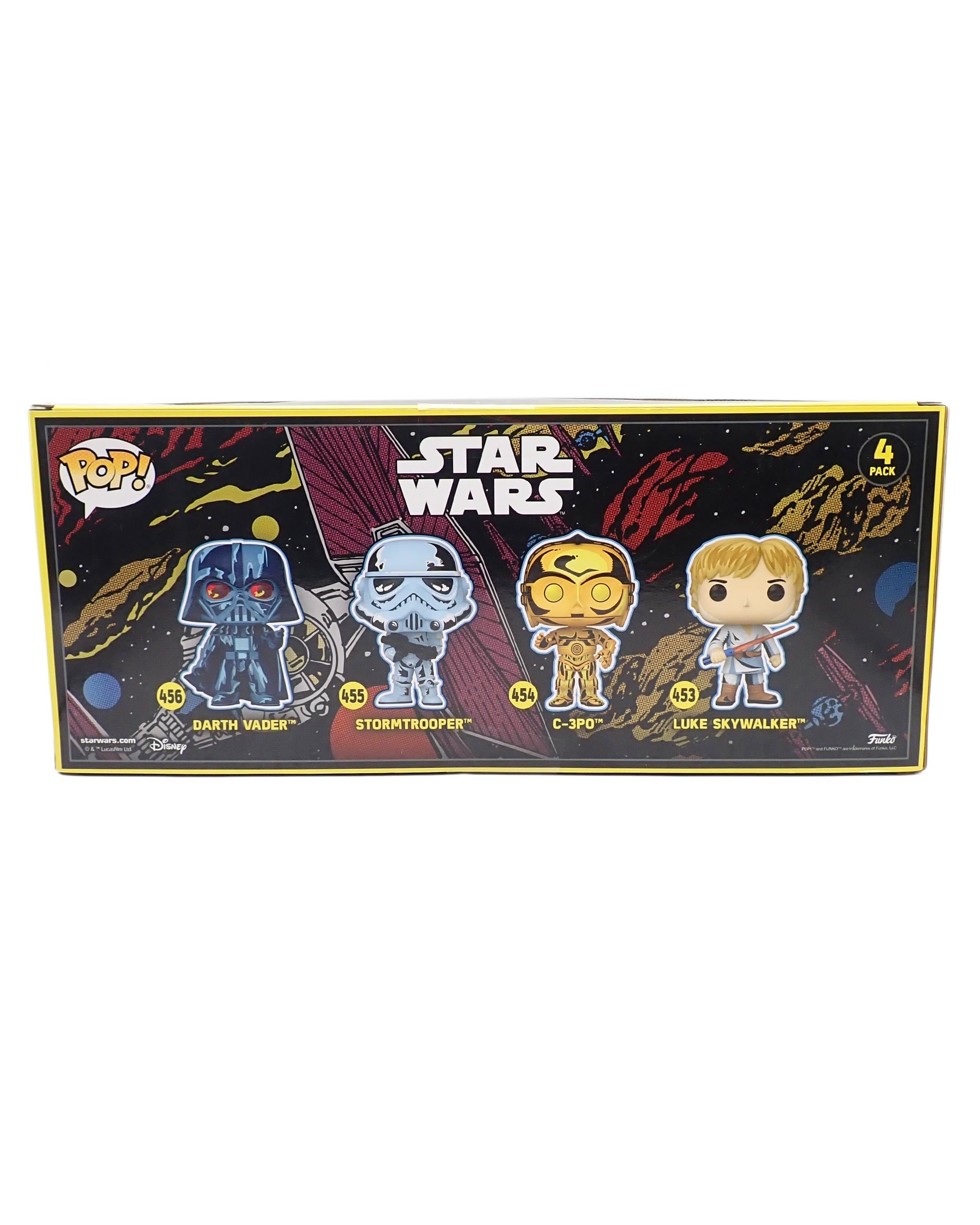 Darth Vader/Stormtrooper/C-3P0/Luke Skywalker - POP! 4 Pack