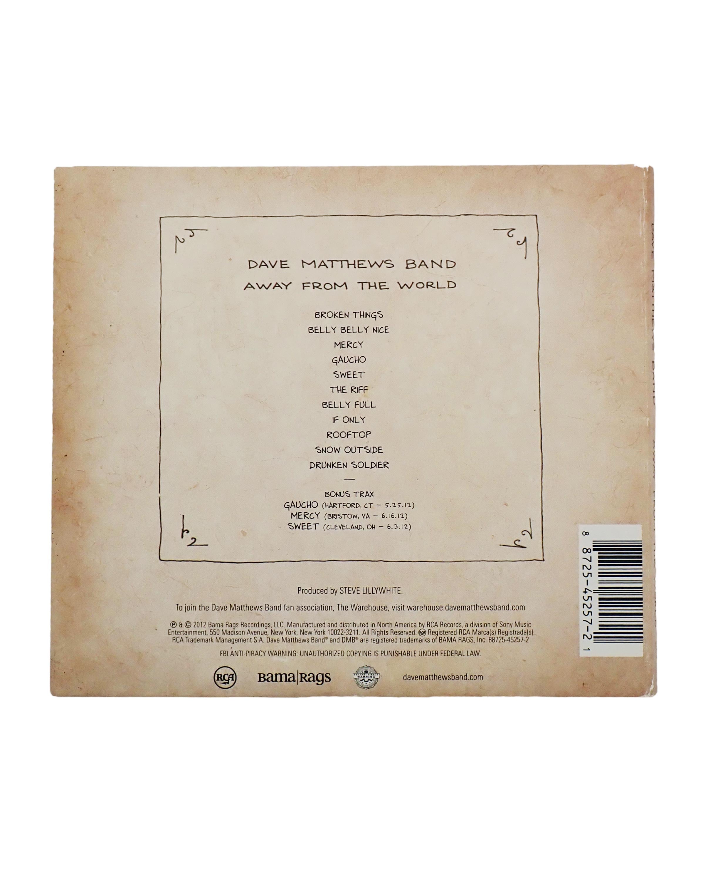 Dave Matthews Band - Away From the World - CD