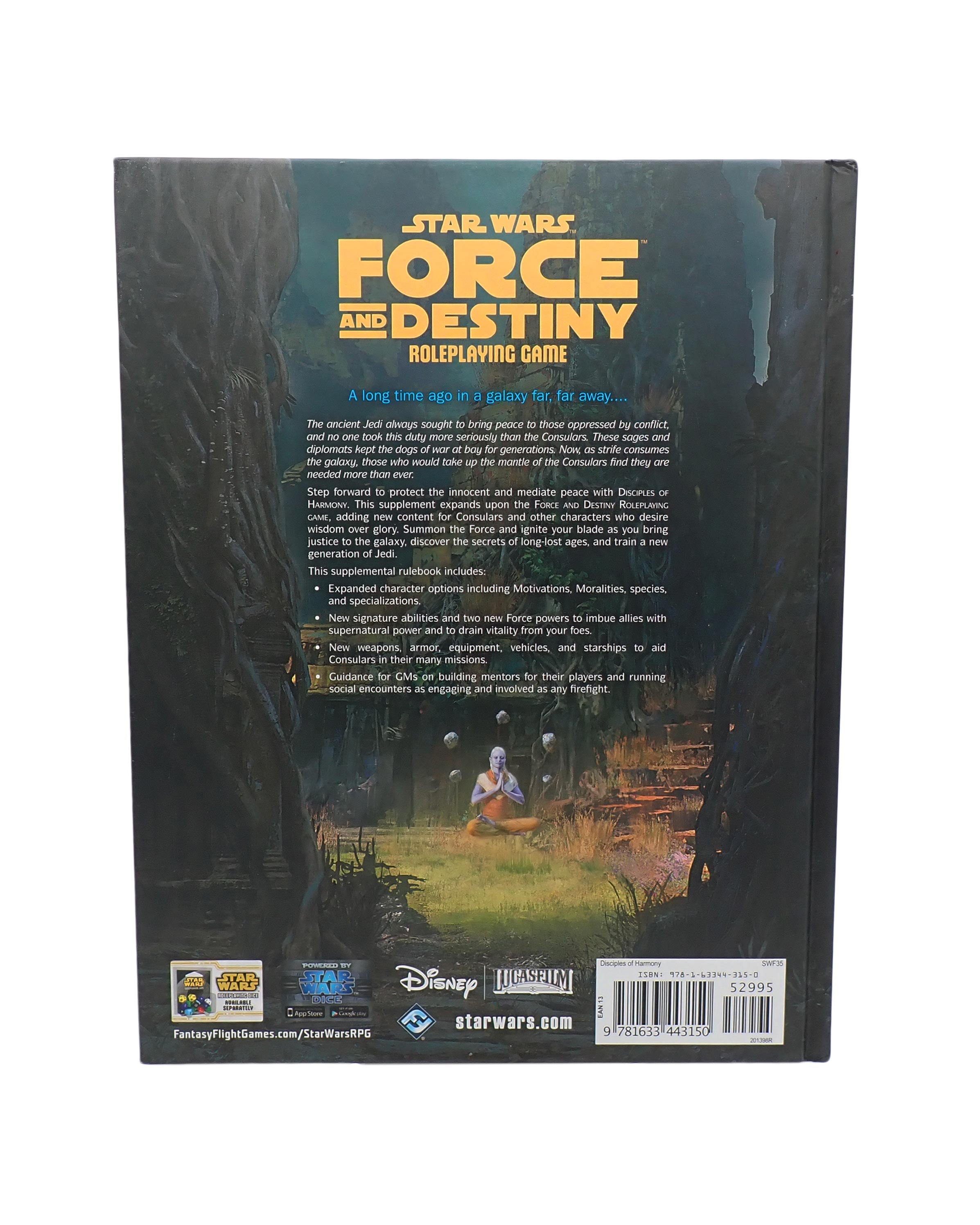 Disciples of Harmony - Star Wars: Force and Destiny [Pre-Owned]