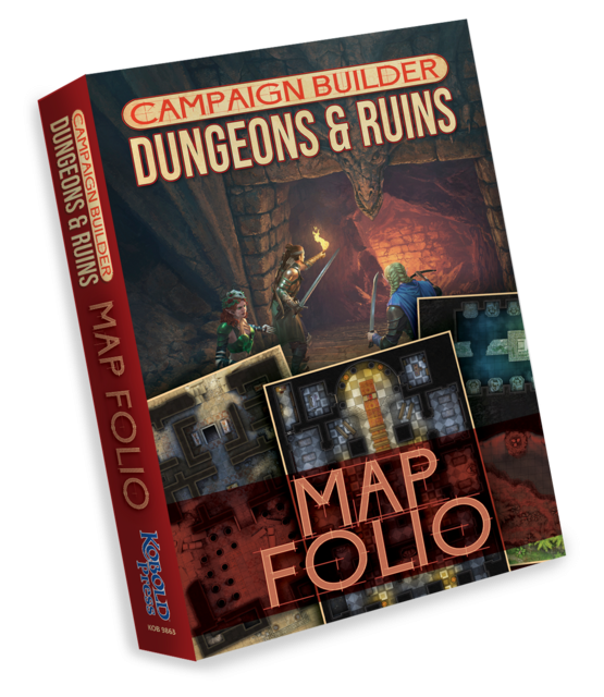 Campaign Builder: Dungeons & Ruins - Map Folio