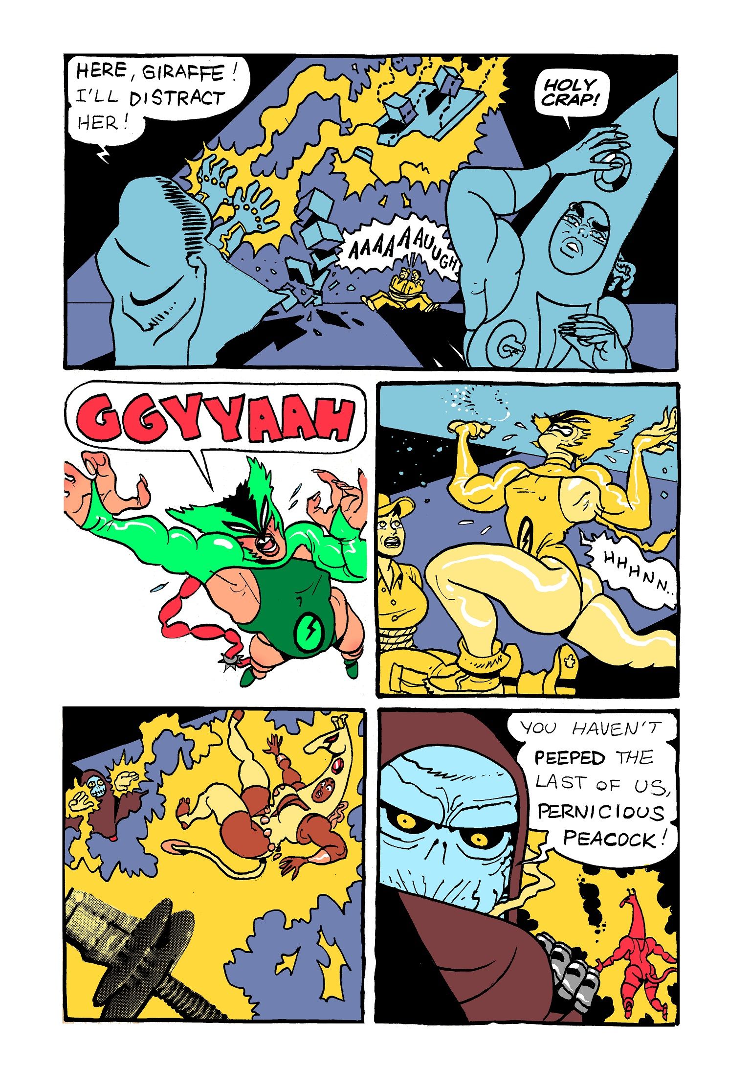 Emerald Emu by John Coats & Brian McCray [Power Pulp Exclusive]