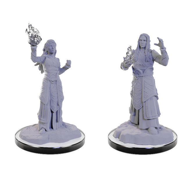 Dungeons & Dragons Nolzur's Marvelous Unpainted Miniatures: Elf Wizards (Wave 22)