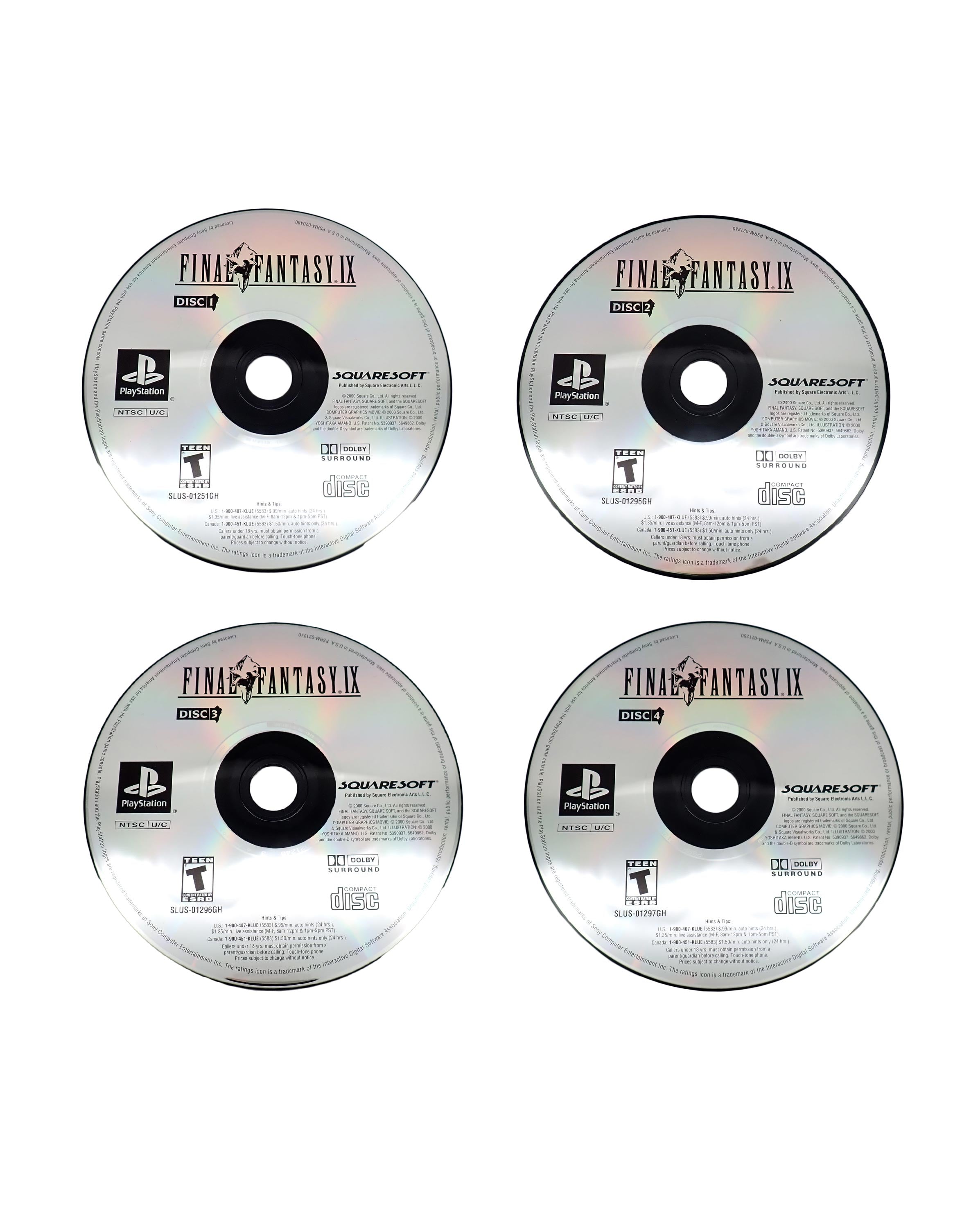 Final Fantasy IX [Greatest Hits] [Loose] - PS1