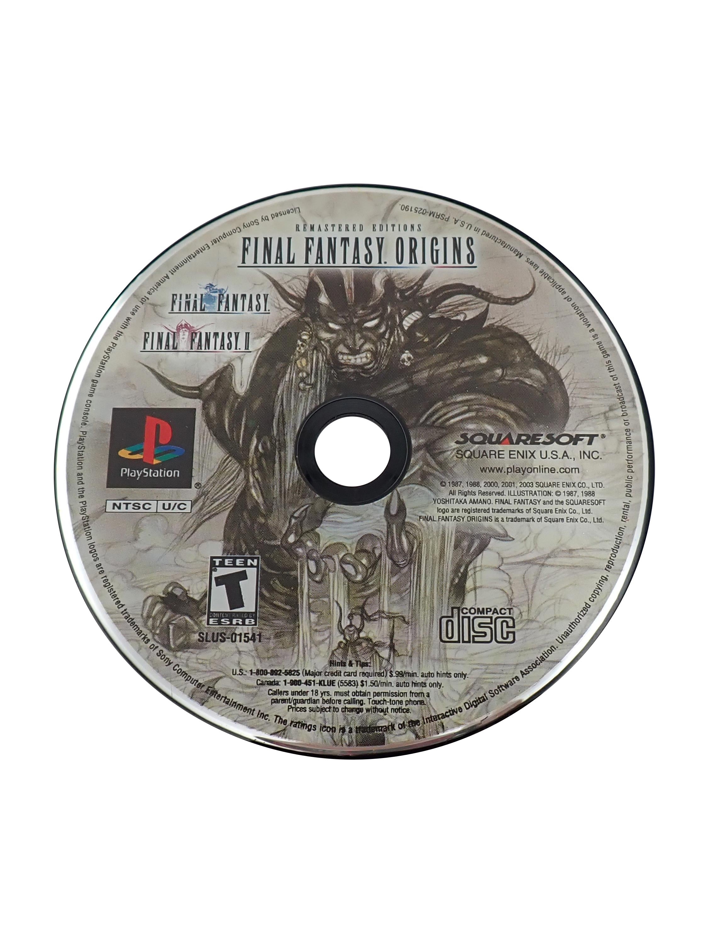 Final Fantasy Origins [Loose] - PS1