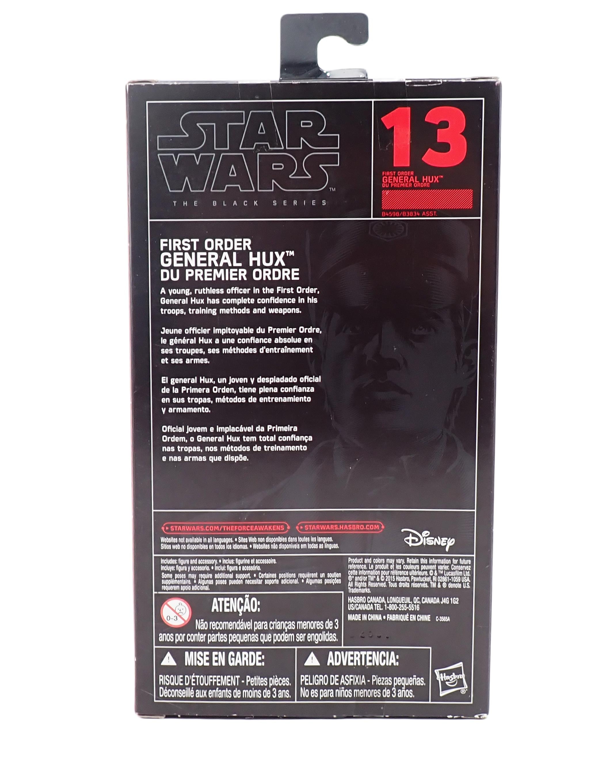 First Order General Hux (2015) - Black Series [Pre-Owned]