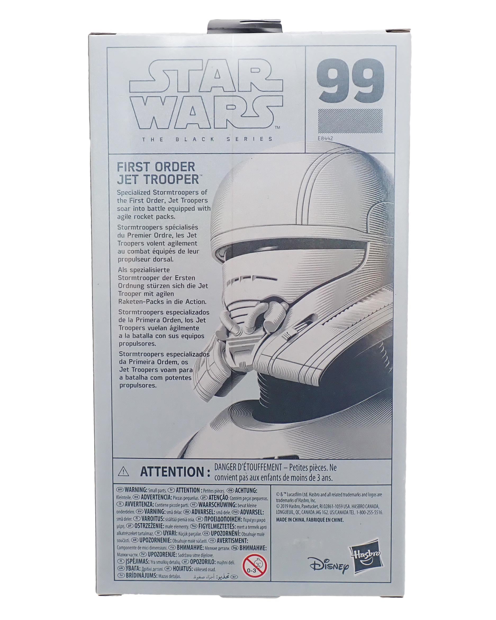 First Order Jet Trooper Carbonized Graphite - Black Series [Pre-Owned]