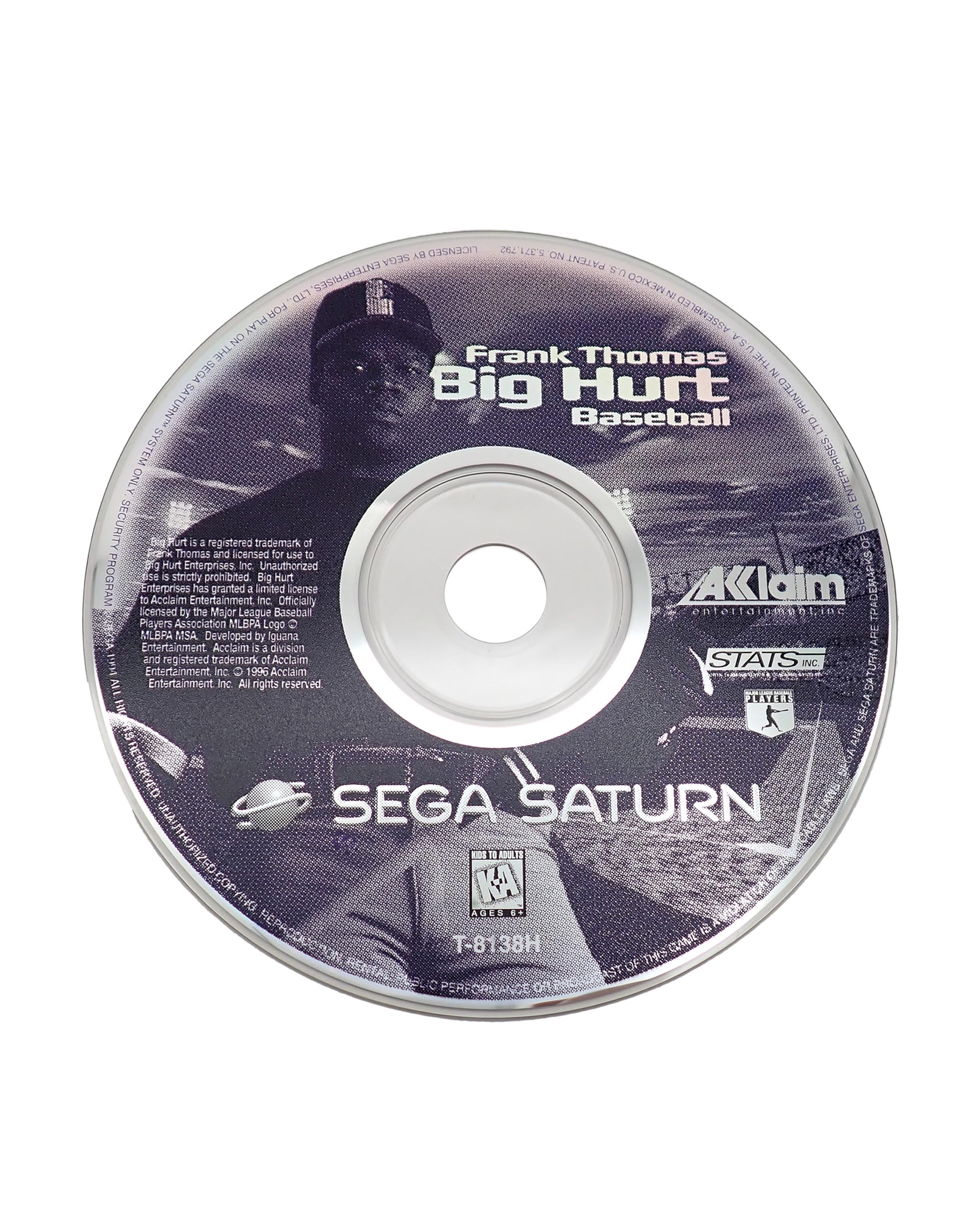 Frank Thomas Big Hurt Baseball [Loose] - Saturn