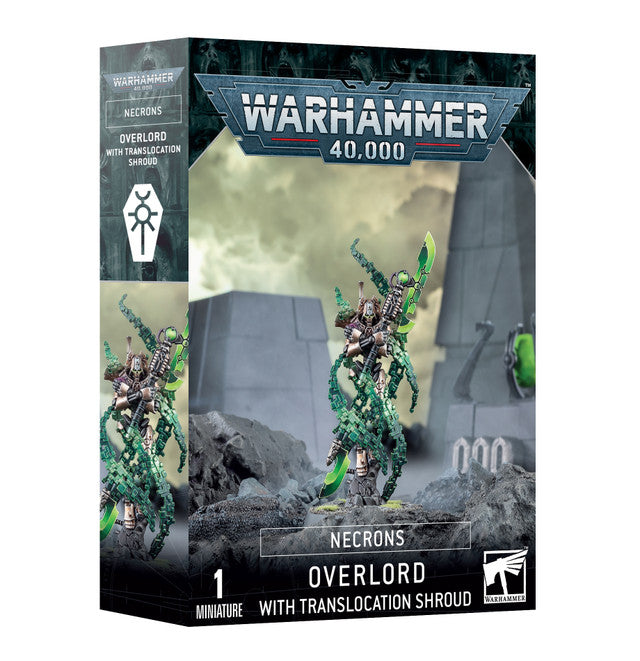 Warhammer 40K: Necrons - Necrons: Overlord with Translocation Shroud (49-70)