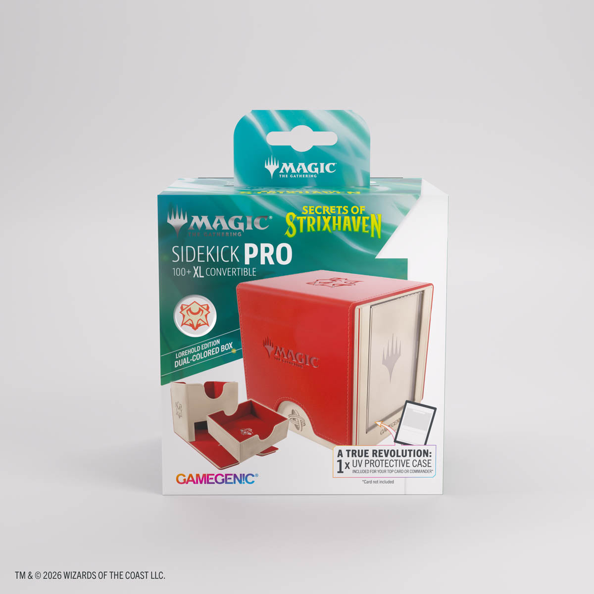 Magic: The Gathering | Secrets of Strixhaven Sidekick PRO 100+ XL - Lorehold