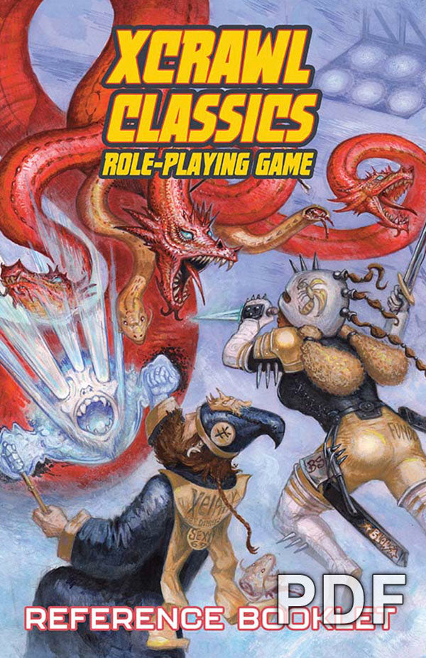 Xcrawl Classics Reference Booklet