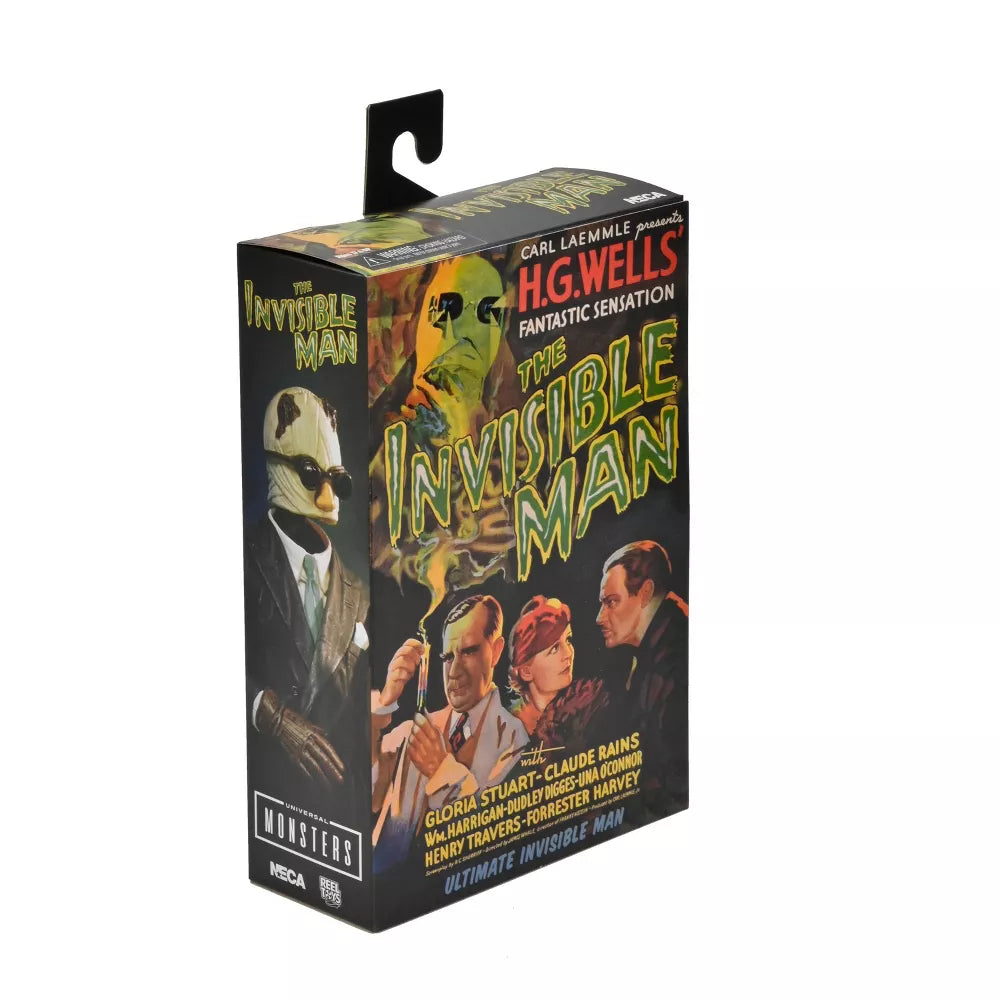 NECA Universal Monsters Ultimate Invisible Man 7" Action Figure