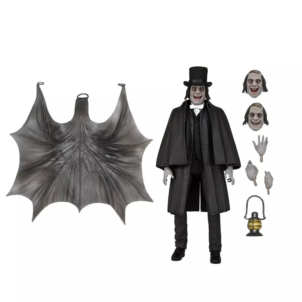 NECA London After Midnight (1927) Ultimate Professor Edward C. Burke 7" Scale Action Figure