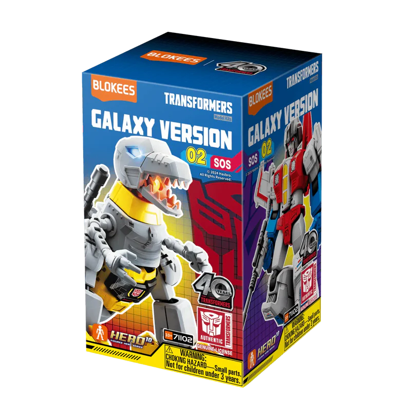 Blokees Figures Transformers Galaxy Version 02 SOS
