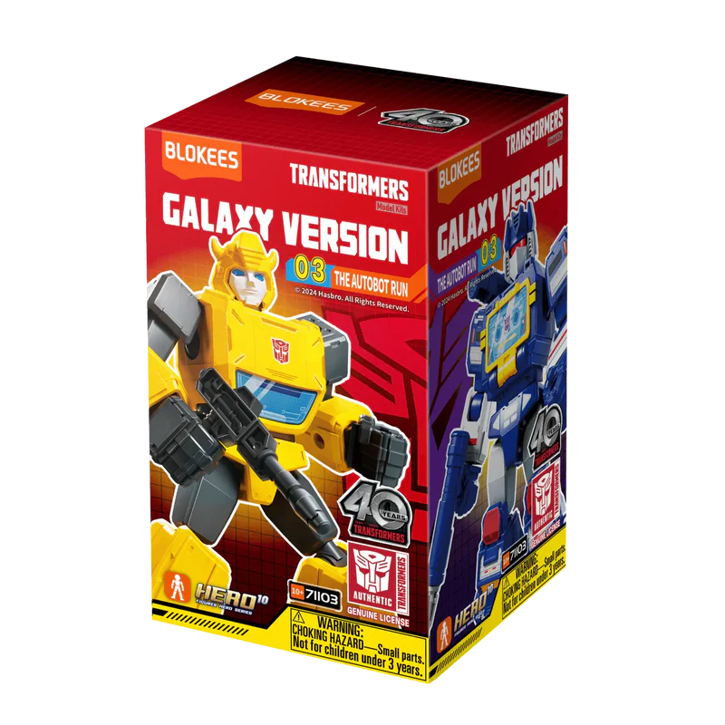 Blokees Figures Transformers Galaxy Version 03 The Autobot Run