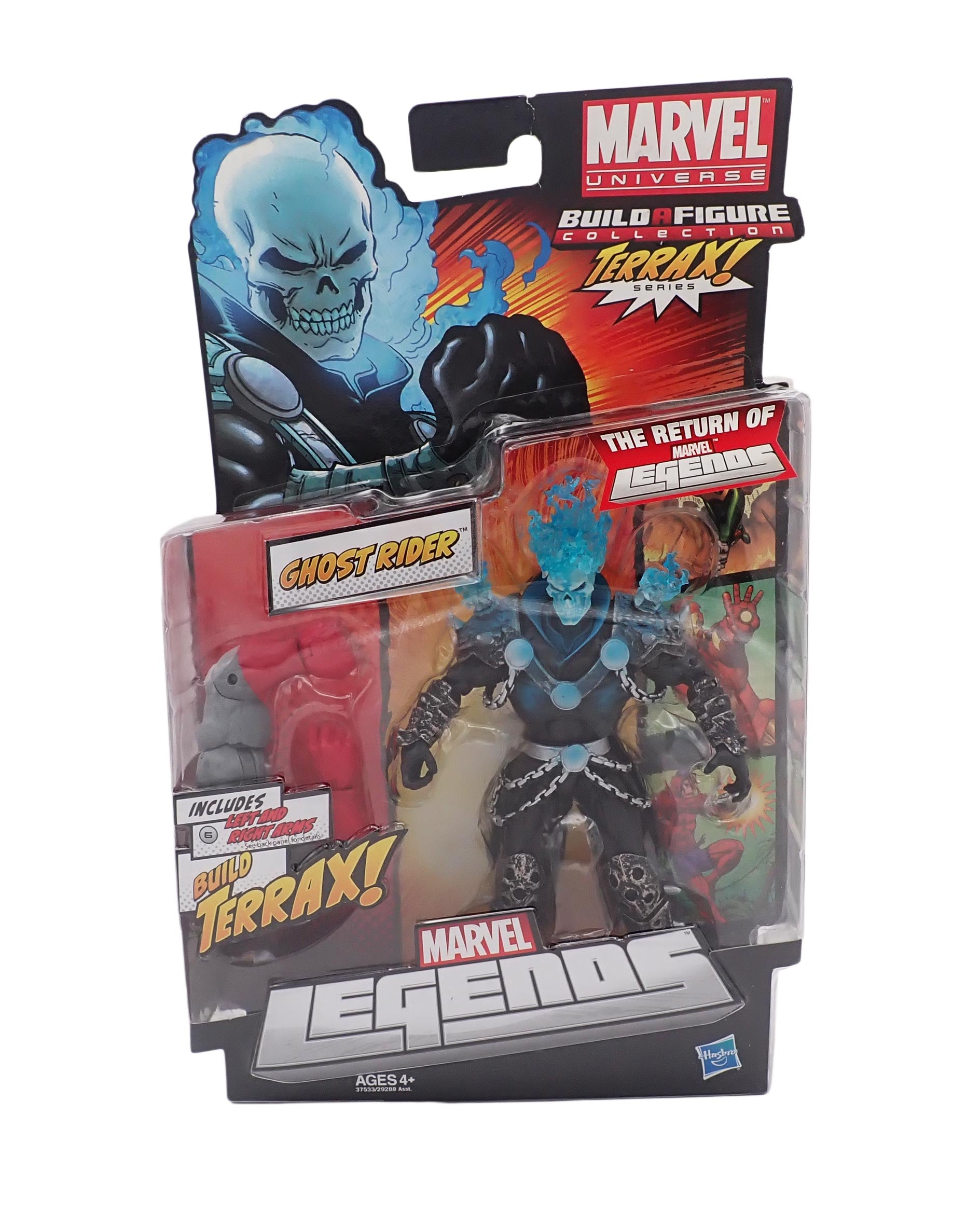 Ghost Rider (Blue Variant) - Marvel Legends Terrax Series [Pre-Owned]