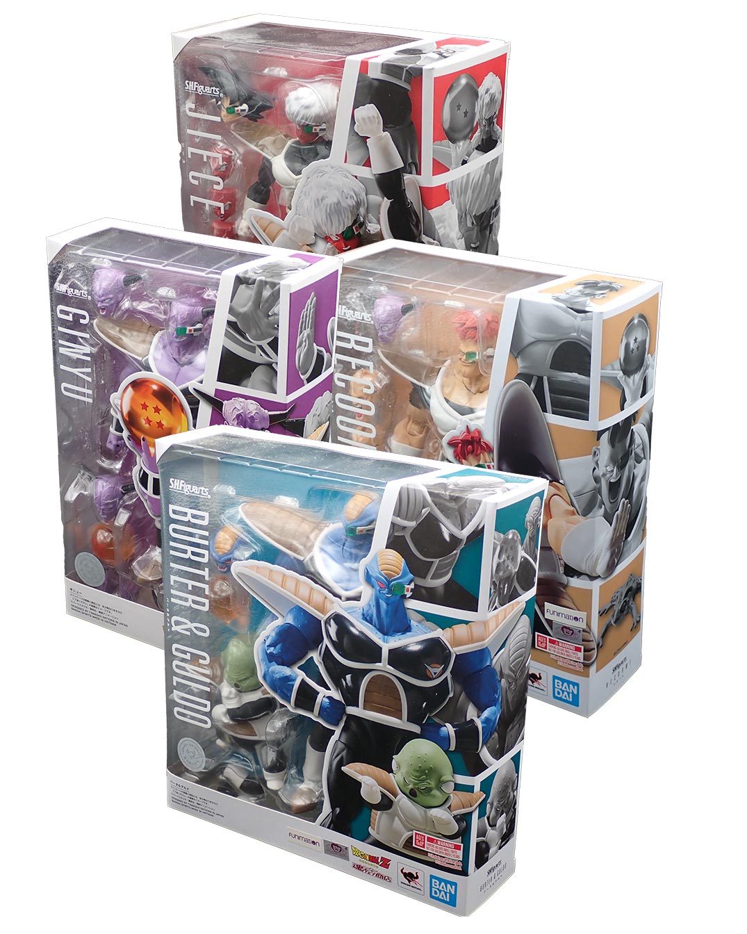 Ginyu Force - S.H.Figuarts Figure Set