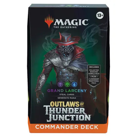 MTG Outlaws of Thunder Junction Grand Larceny Commander Deck