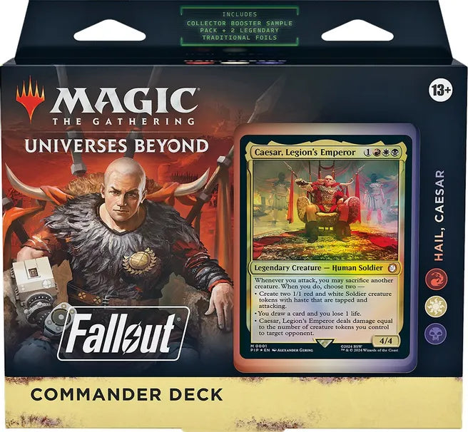 Magic the Gathering Fallout Hail Caesar Commander Deck