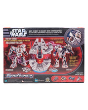 Han Solo Chewbacca Millennium Falcon - Star Wars Transformers [Pre-Owned]
