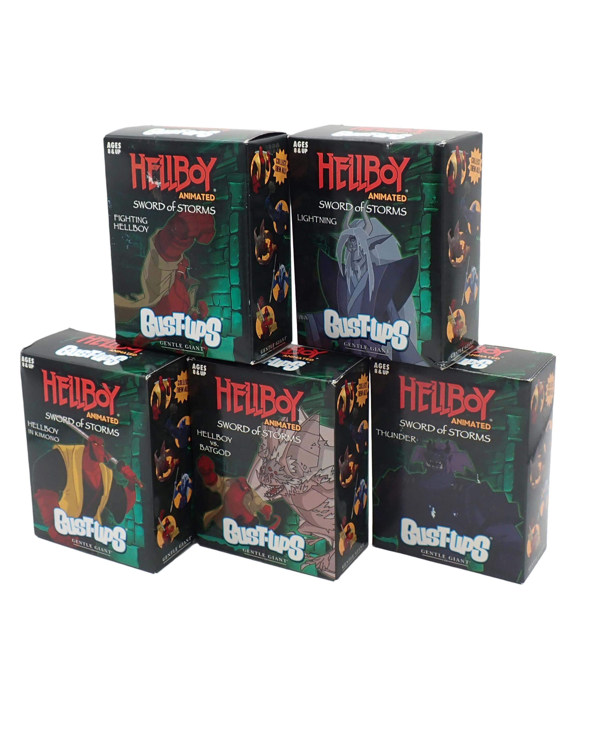 Hellboy Sword of Storms Bust-Ups Figure Set [Pre-Owned]