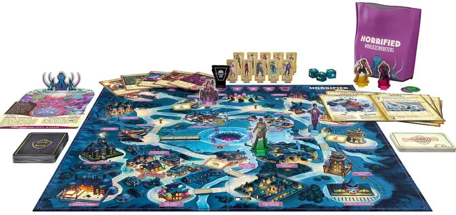 Horrified World of Monsters Board Game