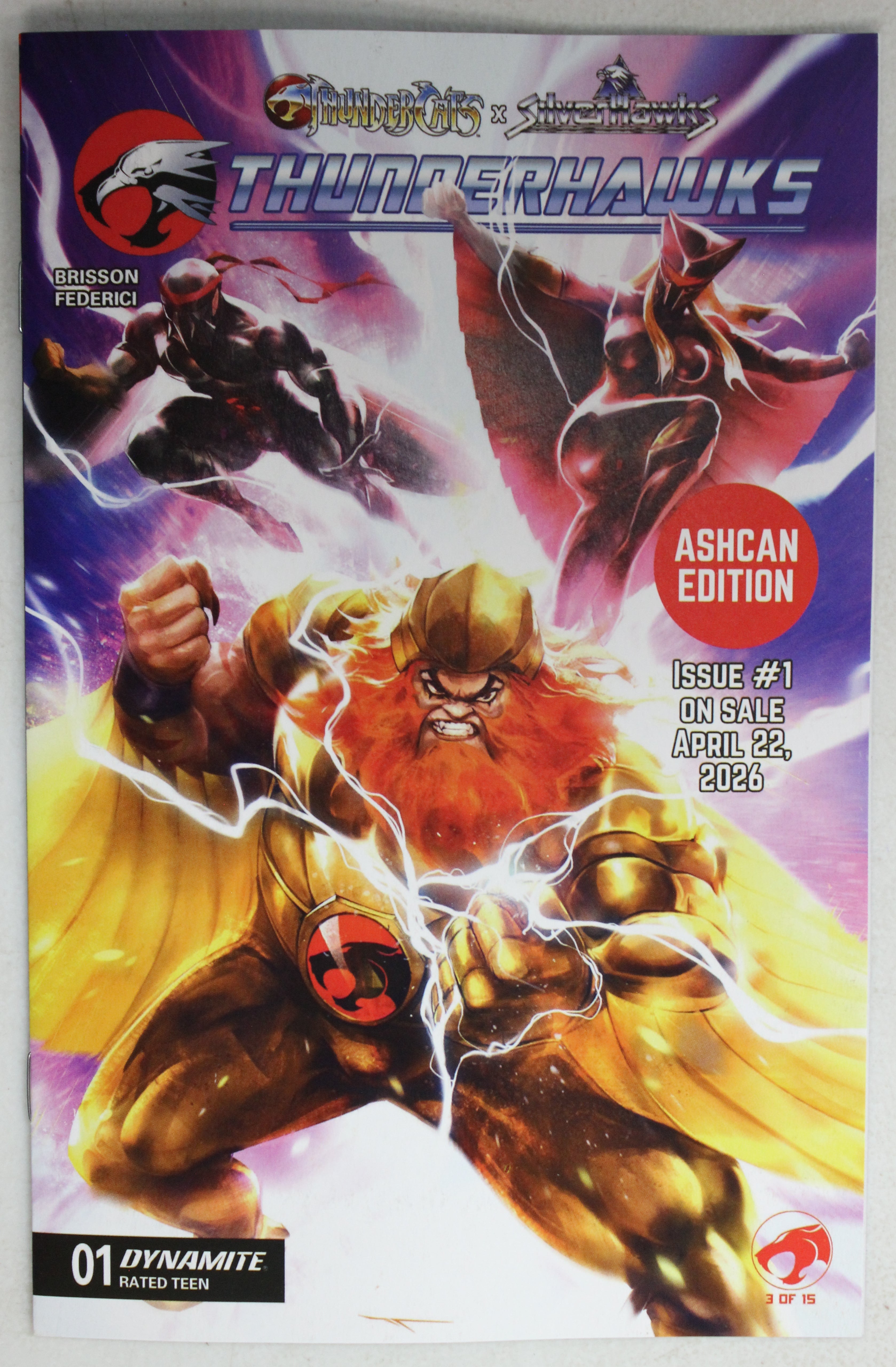 Thundercats X Silverhawks Thunderhawks #1 Ashcan Promo (One Per Store)